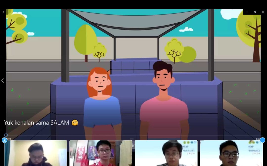 Iniasiasi dan Adaptasi (SIAP) Mahasiwa Baru Matematika UNPAR 2020