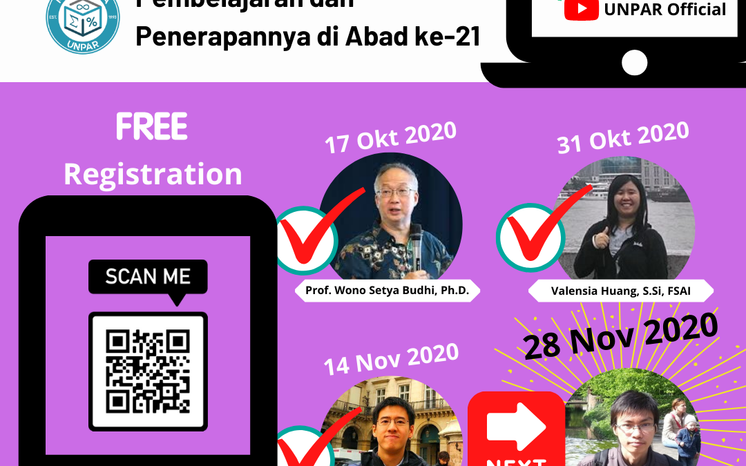 Seri Webinar IV – Matematika Dalam Pengembangan Teknologi