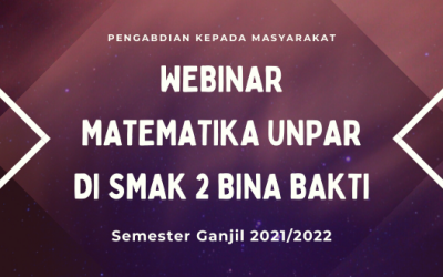 Webinar Matematika UNPAR di SMAK 2 Bina Bakti
