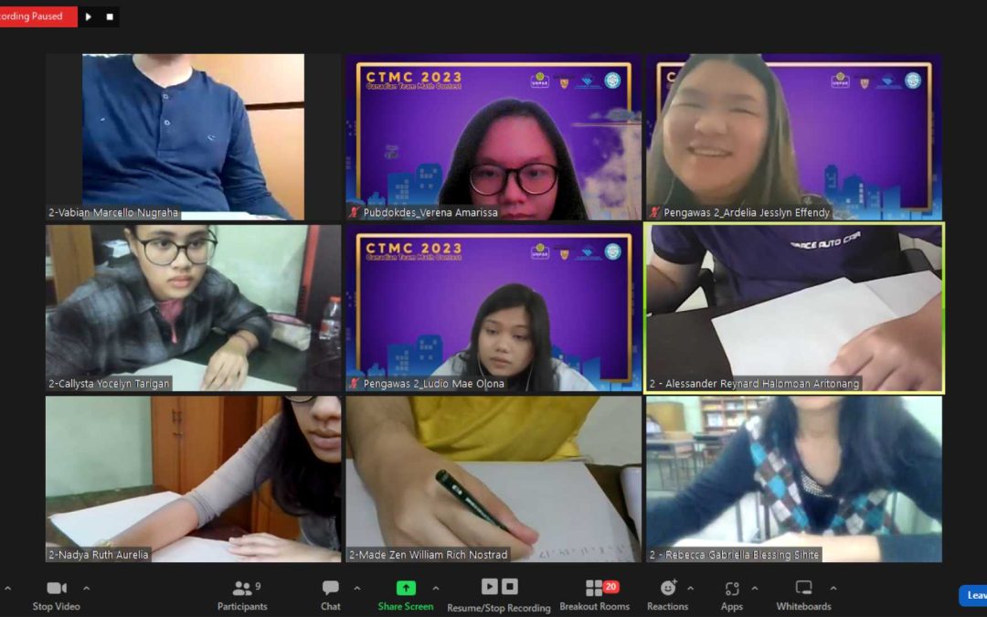 Pengumuman Pemenang CTMC UNPAR 2023