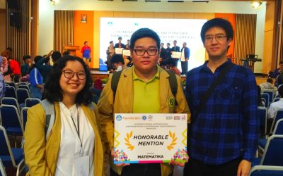 Honorable Mention Bidang Matematika ONMIPA-PT 2023