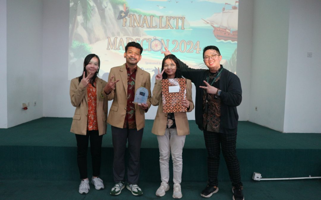 Juara 2 Lomba Karya Tulis Ilmiah MARSCION 2024