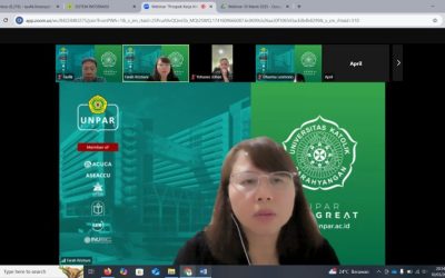 Webinar Aktuaria di SMA Wardaya, Jakarta